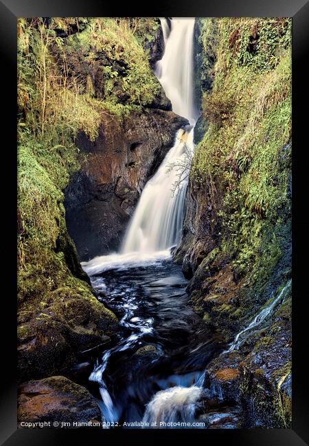 Glenariff forest Park, Northern Ireland Framed Print by jim Hamilton