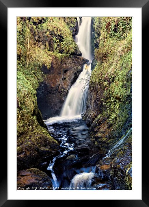 Glenariff forest Park, Northern Ireland Framed Mounted Print by jim Hamilton