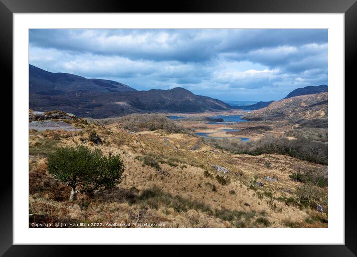 The Ladies view, Kerry,Ireland Framed Mounted Print by jim Hamilton