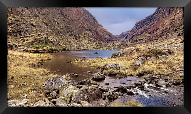 Gap of Dunloe, County Kerry, Ireland Framed Print by jim Hamilton