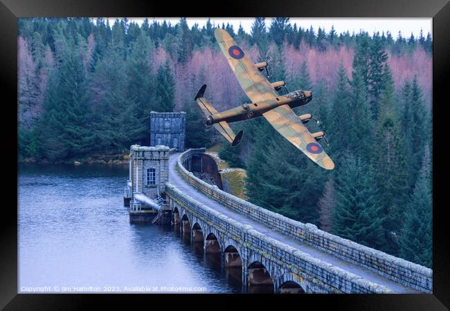 The Dambuster Framed Print by jim Hamilton