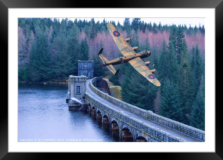 The Dambuster Framed Mounted Print by jim Hamilton