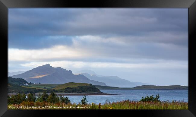 Isle of Skye Framed Print by jim Hamilton