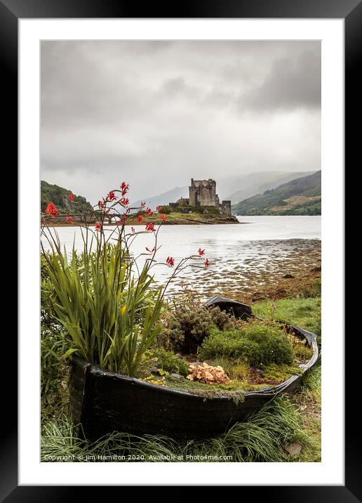 Eilean Donan Castle, Scotland Framed Mounted Print by jim Hamilton