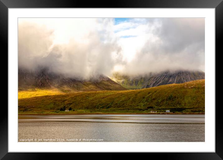 Isle of Skye Framed Mounted Print by jim Hamilton