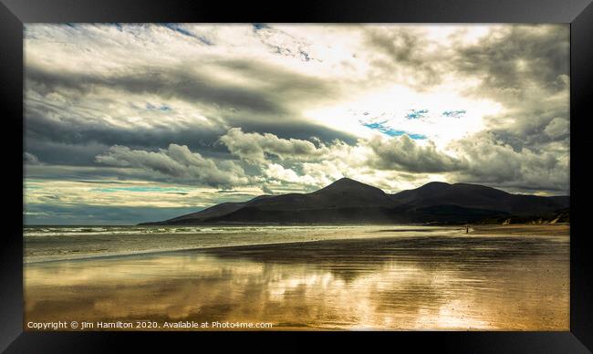 Mountains of Mourne Framed Print by jim Hamilton