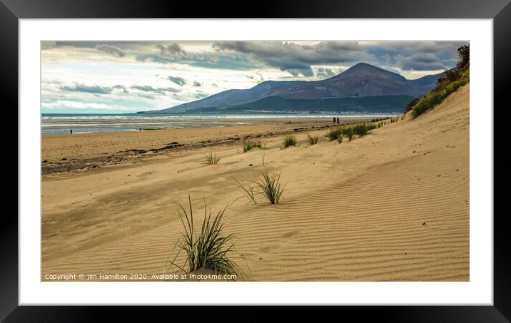 Mountains of Mourne Framed Mounted Print by jim Hamilton
