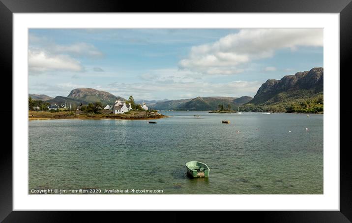 The Jewel of the Scottish Highlands Framed Mounted Print by jim Hamilton