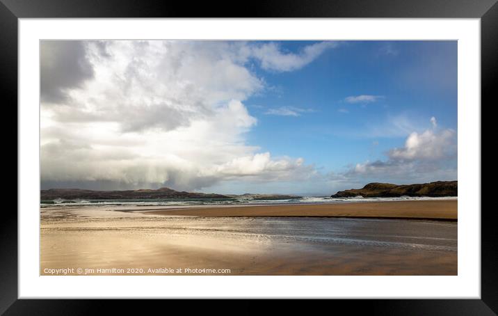 Marble Hill, Donegal Framed Mounted Print by jim Hamilton