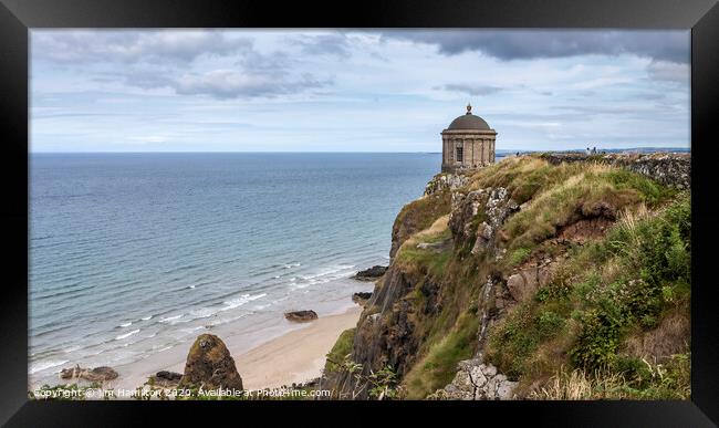 Mussenden Temple Framed Print by jim Hamilton