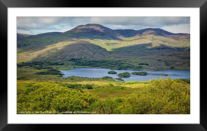 The Ring of Kerry, Ireland Framed Mounted Print by jim Hamilton