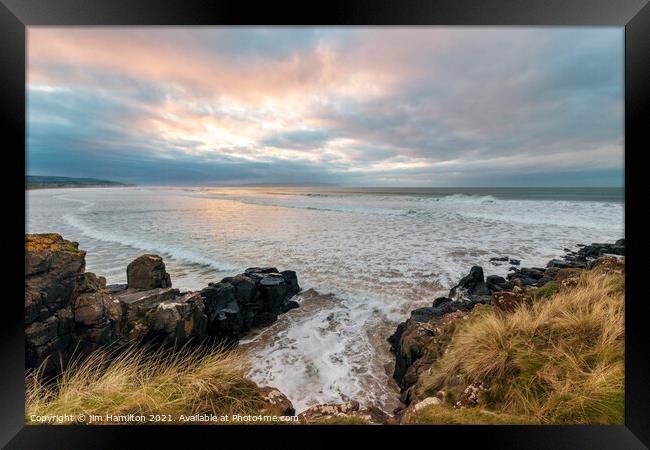 Portstewart Northern Ireland Framed Print by jim Hamilton