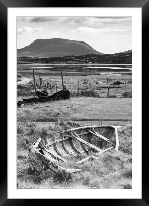 Rural Donegal Framed Mounted Print by jim Hamilton