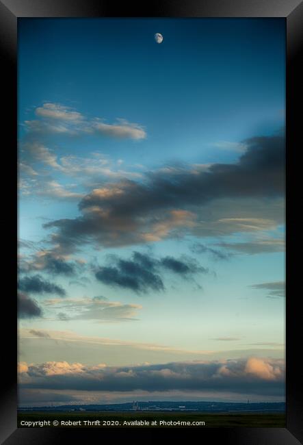 Sky cloud Framed Print by Robert Thrift