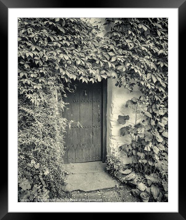 Jackdaw Cottage, Grasmere Framed Mounted Print by Robert Thrift