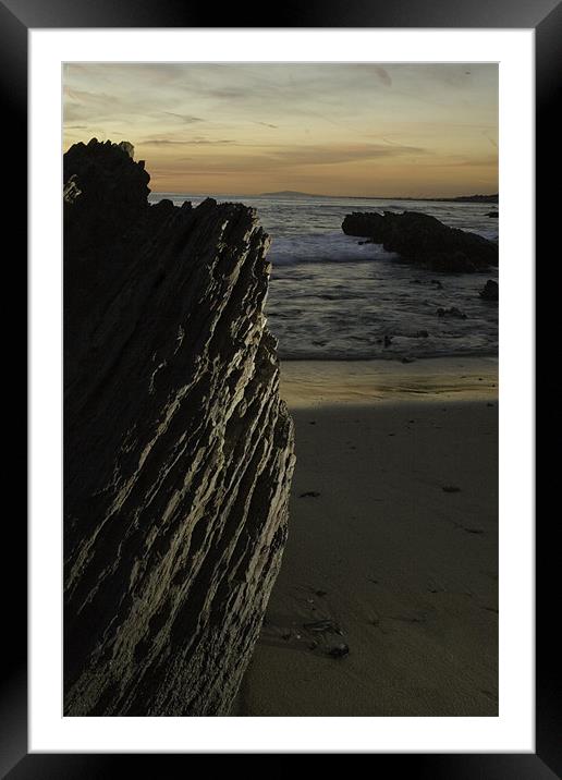 Rock of Light  Framed Mounted Print by Craig Norris