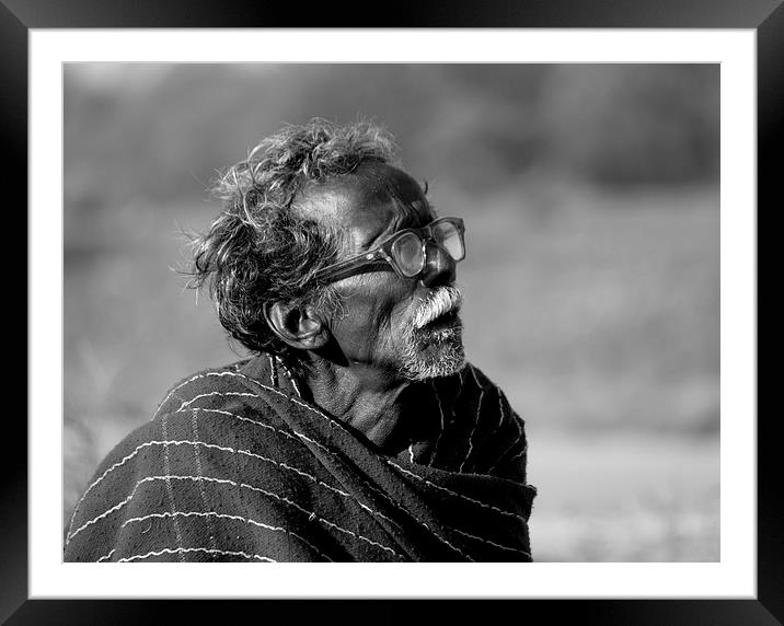 Loneliness..... Framed Mounted Print by Bhagwat Tavri