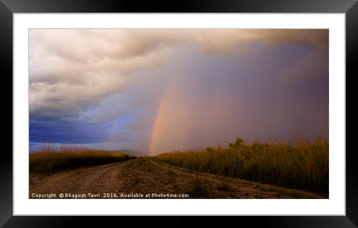 Beyond Horizon.... Framed Mounted Print by Bhagwat Tavri