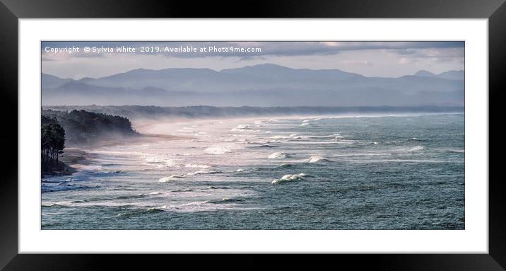 PACIFIC RIM Framed Mounted Print by Sylvia White