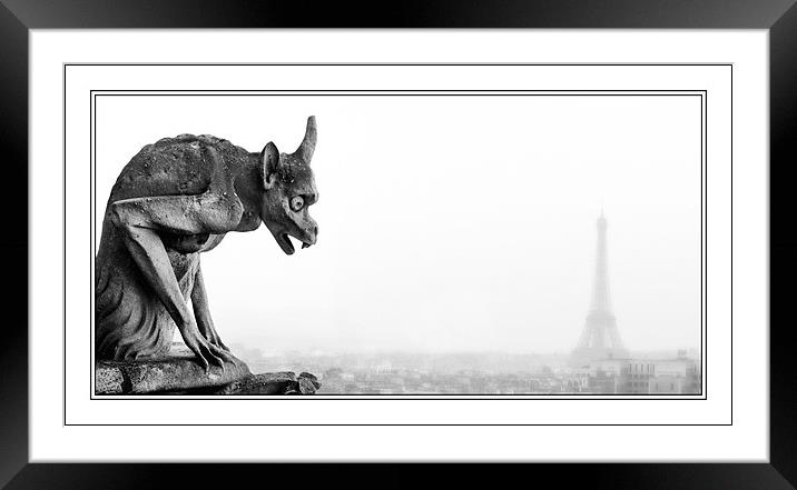 Paris Framed Mounted Print by Steve White