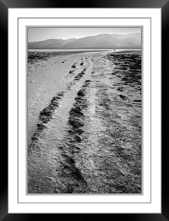 The long walk Framed Mounted Print by Steve White