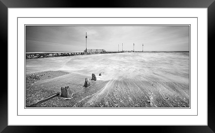 The hot water pipe Framed Mounted Print by Steve White