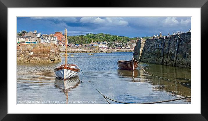 Ready to Sail Framed Mounted Print by Charles Kelly