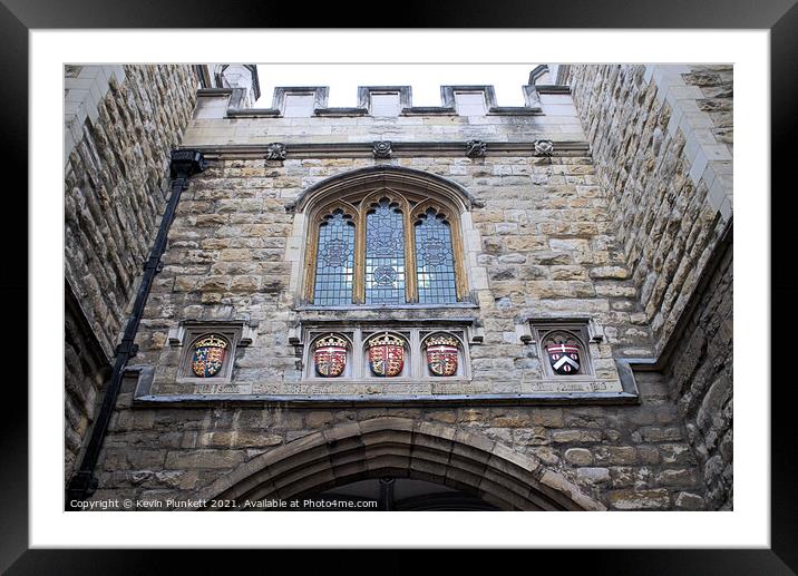 St John’s Gate, Clerkenwell London Framed Mounted Print by Kevin Plunkett