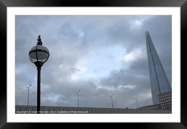 The Shard London Framed Mounted Print by Kevin Plunkett