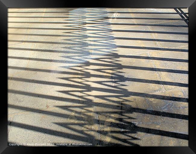 shadows Framed Print by Kevin Plunkett