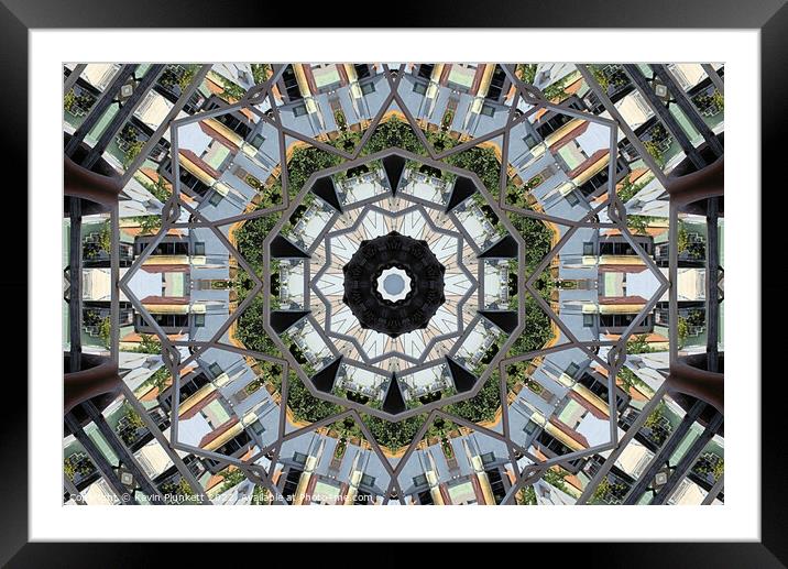Abstract without title Framed Mounted Print by Kevin Plunkett