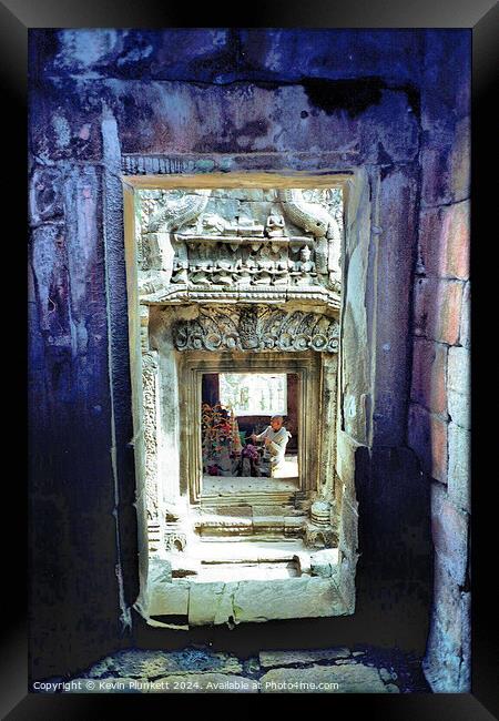 Angkor Wat Framed Print by Kevin Plunkett