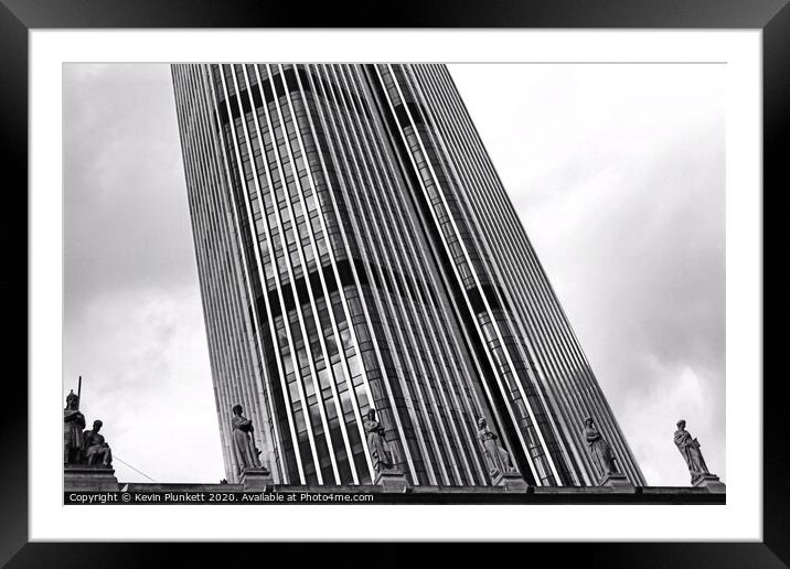 Tower 42, City of London.  Framed Mounted Print by Kevin Plunkett
