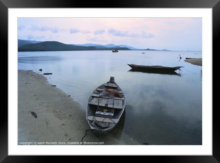 Early Morning Koh Samui Island, Thailand Framed Mounted Print by Kevin Plunkett