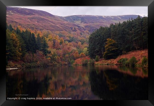 Outdoor mountain Framed Print by craig hopkins