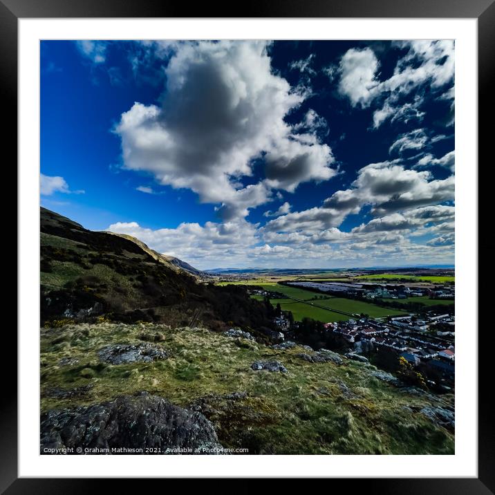 Clouds  Framed Mounted Print by Graham Mathieson