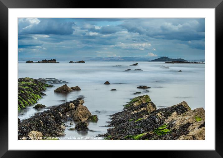 A Calming Tide Framed Mounted Print by Ken Hunter