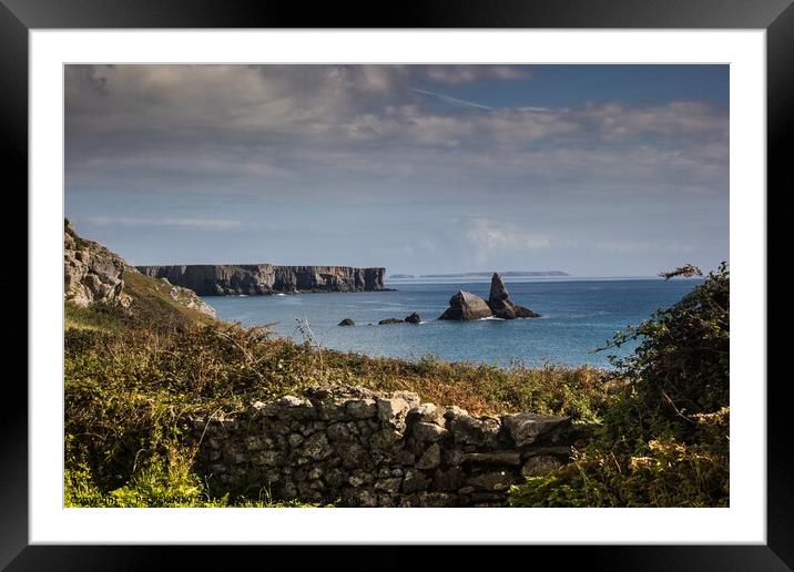 Overlooking Church Rock Framed Mounted Print by Paddy Art
