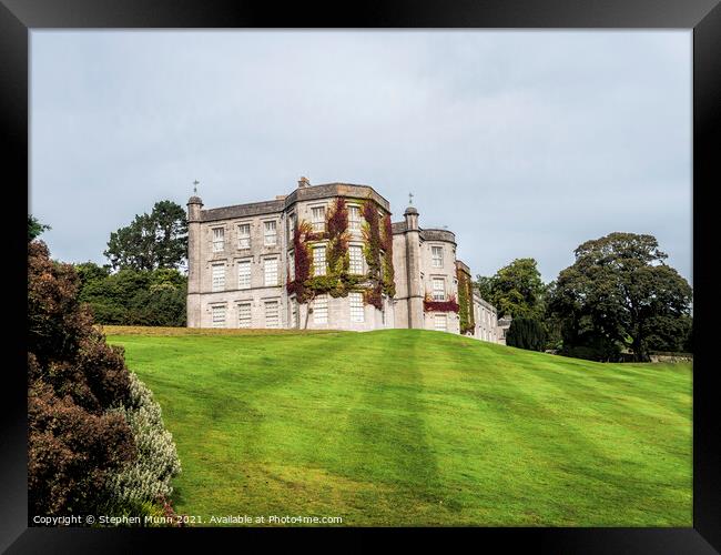 Plas Newydd House, Anglesey, Wales Framed Print by Stephen Munn