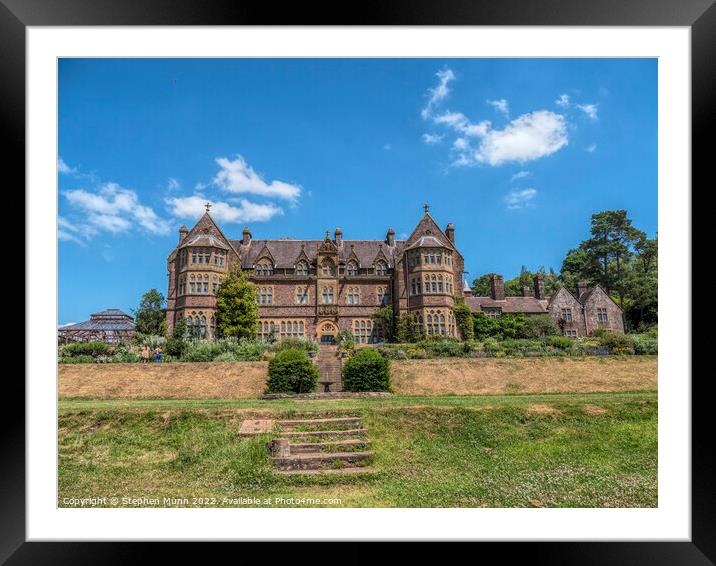 Knightshayes Stately House Framed Mounted Print by Stephen Munn