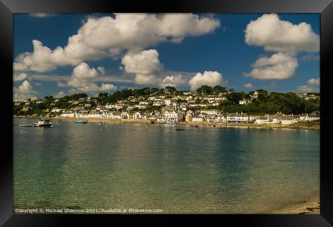 St Mawes Cornwall Framed Print by Michael Shannon
