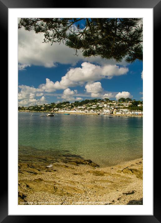 St Mawes, Cornwall Framed Mounted Print by Michael Shannon