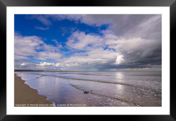 Filey Bay, North Yorkshire Framed Mounted Print by Michael Shannon