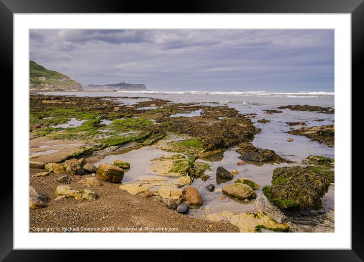Enchanting Scarborough View from Cornelian Bay Framed Mounted Print by Michael Shannon