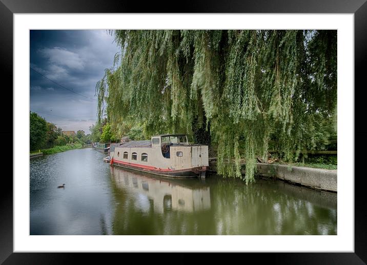 Moored up Framed Mounted Print by Tony Brooks