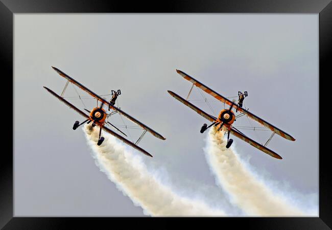 Wing Walkers Framed Print by Michael Smith