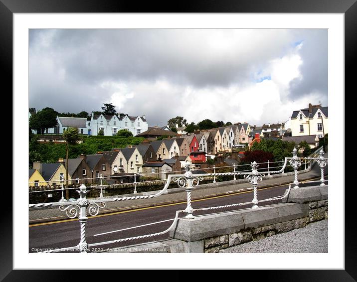 Cobh in Colour Framed Mounted Print by Sheila Eames