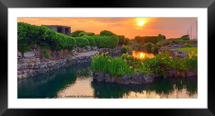 St Anne's Promenade Gardens Framed Mounted Print by Michele Davis