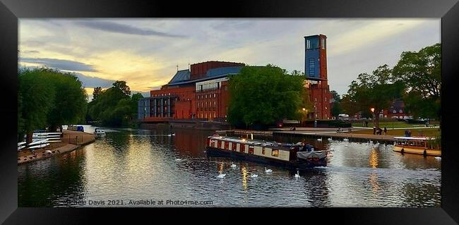 Stratford-upon-Avon Framed Print by Michele Davis