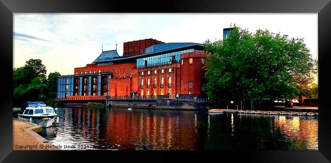 Royal Shakespeare Theatre Framed Print by Michele Davis